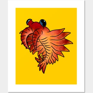 Cute Anomalocaris Posters and Art